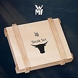 WMF Steakbesteck 12-teilig für 6 Personen in Holzkiste Cromargan Edelstahl rostfrei18/10 poliert - 8